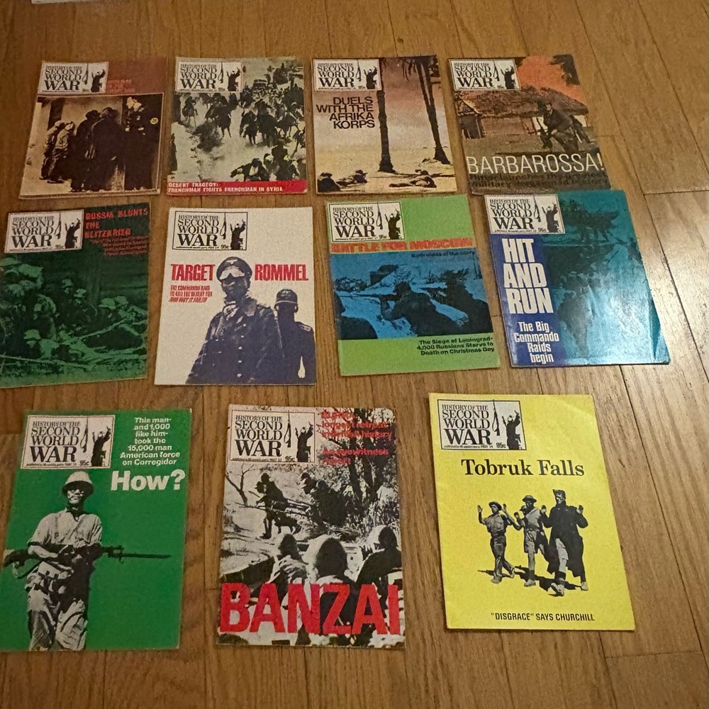History of the Second World War Magazines 06 (Lot 11 Issues)